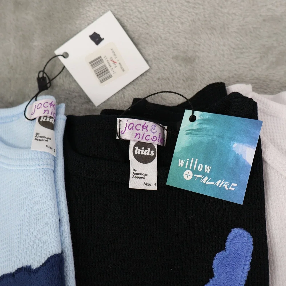 RESELLER BUNDLE Kids Unisex Shirts Long Sleeve Short Sleeve‎ New With Tags 7702
